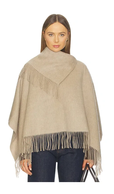 By Malene Birger Turtma Poncho In Brown