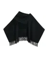 By Malene Birger Turtlo Oversized Fringed Wool Cape