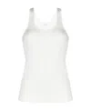 By Malene Birger U-collar Sleeveless Vest In White