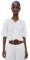 By Malene Birger Ulrikke Blouse In Soft White