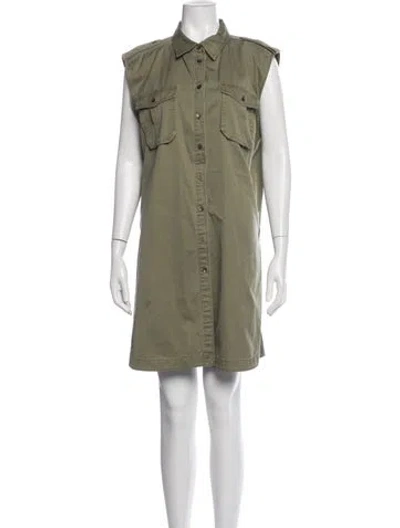 Pre-owned By Malene Birger Utility Jacket In Green