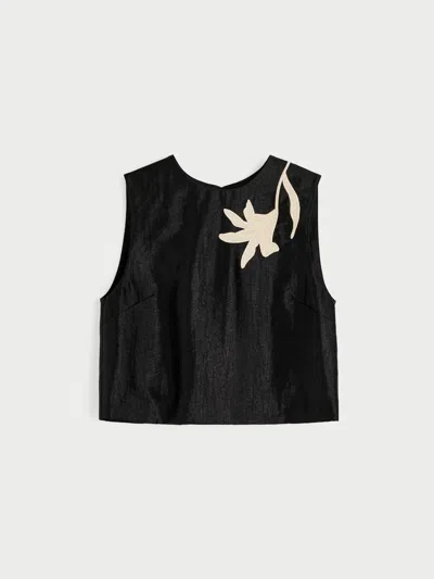 By Malene Birger Valentina Top In Black