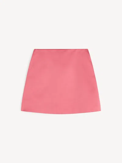 By Malene Birger Valie Mini Skirt In Pink