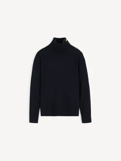 By Malene Birger Vanille Wool Sweater In Black