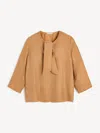 By Malene Birger Vega Blouse In Brown