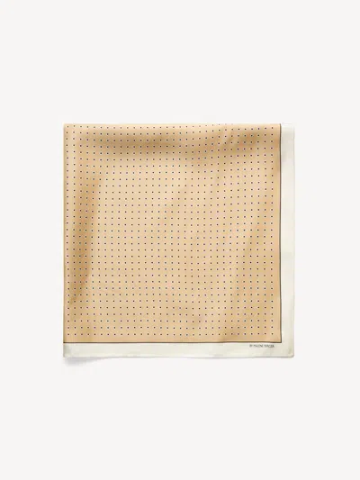By Malene Birger Velia Silk Scarf In Sand