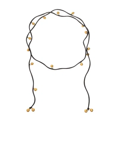 By Malene Birger Vella Beaded Belt In Red