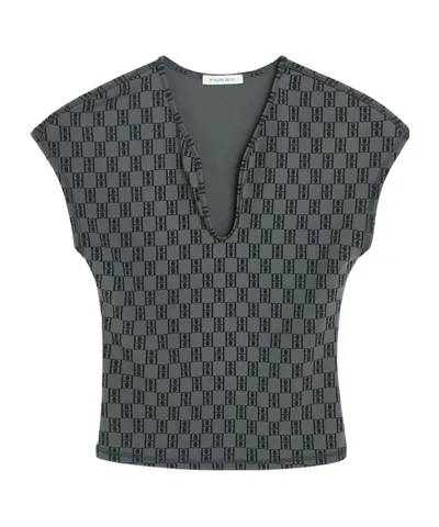 By Malene Birger Venazia Athletic Top In Black