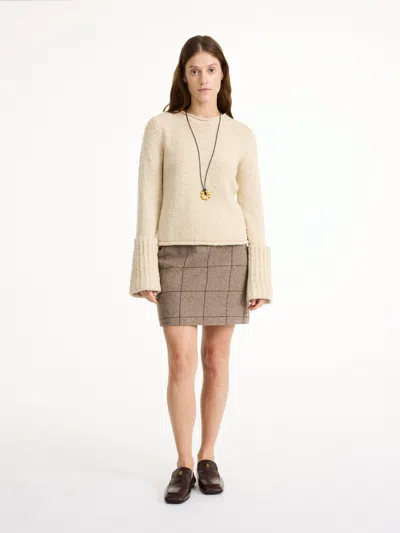 By Malene Birger Vestlinge Mini Skirt In Autumn Check