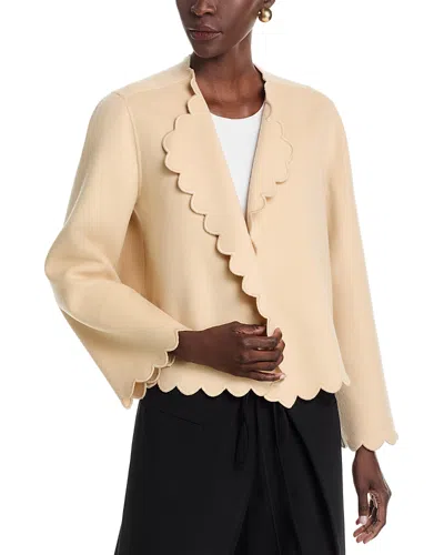By Malene Birger Vibetta Wool Jacket In Vanilla Cream In Neutral