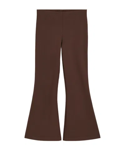 By Malene Birger Vilanna Flared Trousers In Brown