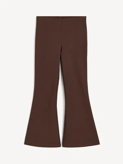 By Malene Birger Vilanna High-waist Trousers In Brown