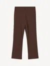 By Malene Birger Vilea Cropped Trousers In Brown