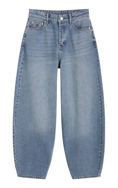 By Malene Birger Vinola Cotton Jeans In Light Wash
