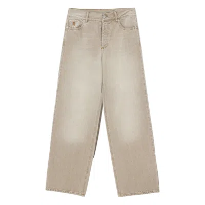 By Malene Birger Washed-finish Straight-leg Jeans In Multi