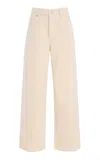By Malene Birger Vinola Mid-rise Denim Straight-leg Pants In Neutral
