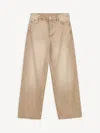 By Malene Birger Chicago Organic Cotton Jeans In Brown