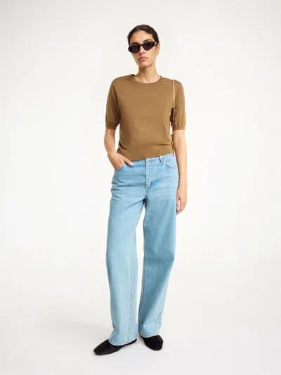 By Malene Birger Vinola Organic Cotton Jeans In Denim Blue