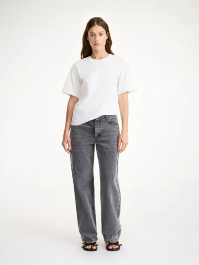 By Malene Birger Vinola Organic Cotton Jeans In Washed Black