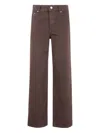 By Malene Birger Five-pockets Trousers In Brown