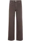By Malene Birger "vinola" Regular Trousers Clothing In Brown