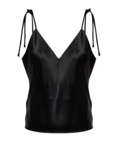 By Malene Birger V-neck Suspenders In Black