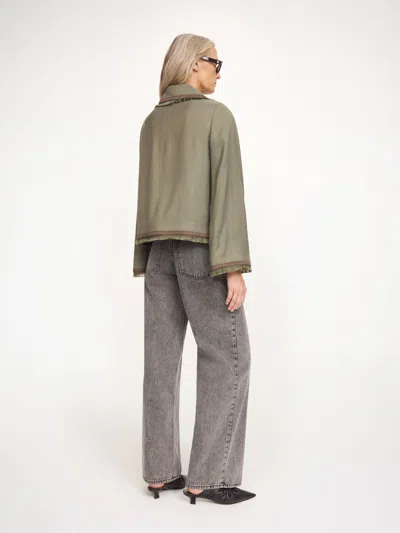 By Malene Birger Wellon Jacket In Green