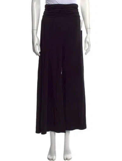 Pre-owned By Malene Birger Wide Leg Pants W/ Tags In Black