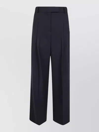 By Malene Birger Wide-leg Suit Trousers In Black