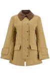 By Malene Birger 'wivi' Quilted Jacket In Nude