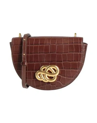 By Malene Birger Woman Cross-body Bag Dark Brown Size - Recycled Leather