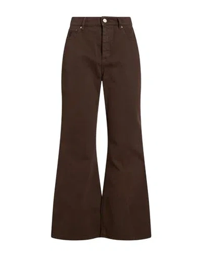 By Malene Birger Woman Jeans Brown Size 26 Organic Cotton