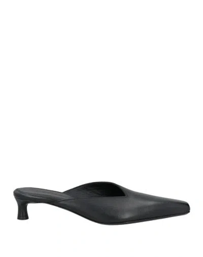By Malene Birger Micea Leather Mules In Black