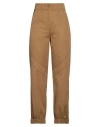 By Malene Birger Woman Pants Camel Size 4 Organic Cotton In Beige
