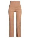 By Malene Birger Woman Pants Camel Size 6 Lambskin In Neutral