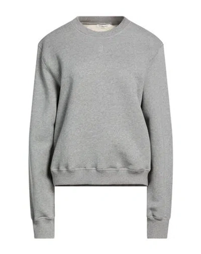 By Malene Birger Woman Sweatshirt Grey Size M Organic Cotton In Gray