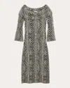 By Malene Birger Bennie Animal-printed Tencel Off-the-shoulder Maxi Dress In White