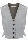By Malene Birger Bettas Tailoring Vest In Grey