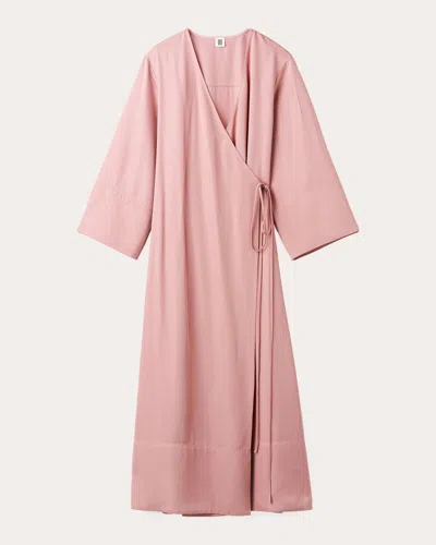By Malene Birger Women's Manissa Wrap Dress In Pink