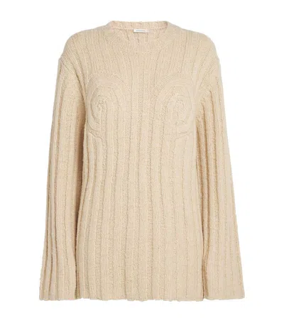 By Malene Birger Wool-blend Cirra Sweater In Grey