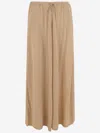 By Malene Birger Light Brown Piscata Wide-leg Trousers In Neutral