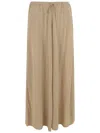 By Malene Birger Light Brown Piscata Wide-leg Trousers In Neutral