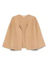 By Malene Birger Jacquie Wool Jacket In Nude