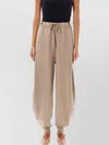 By Malene Birger Wool Relaxed Fit Jogging Trousers In Neutrals