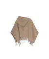 By Malene Birger Rectangular Shawl In Nude