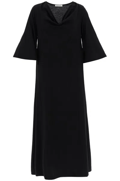 By Malene Birger Yalia Maxi Dress In Jersey In Black