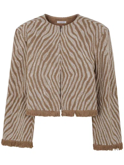BY MALENE BIRGER ZEBRA-PRINT JACKET