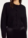 By Malene Birger Zharea Wool-blend Cardigan In Black