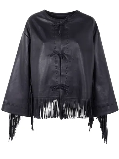 By Malene Birger Long Sleeved Turtle Neck Knit Top