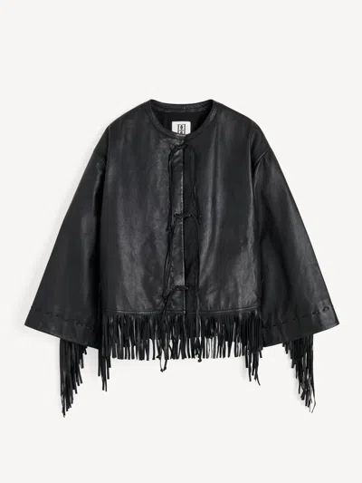 By Malene Birger Zoena Lederjacke